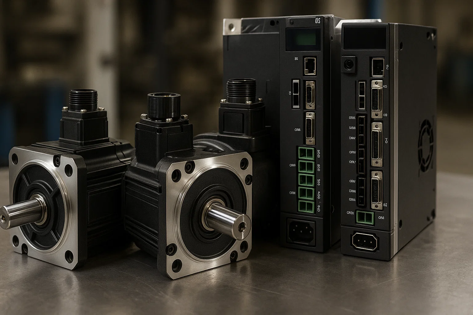 servo motors and amplifiers