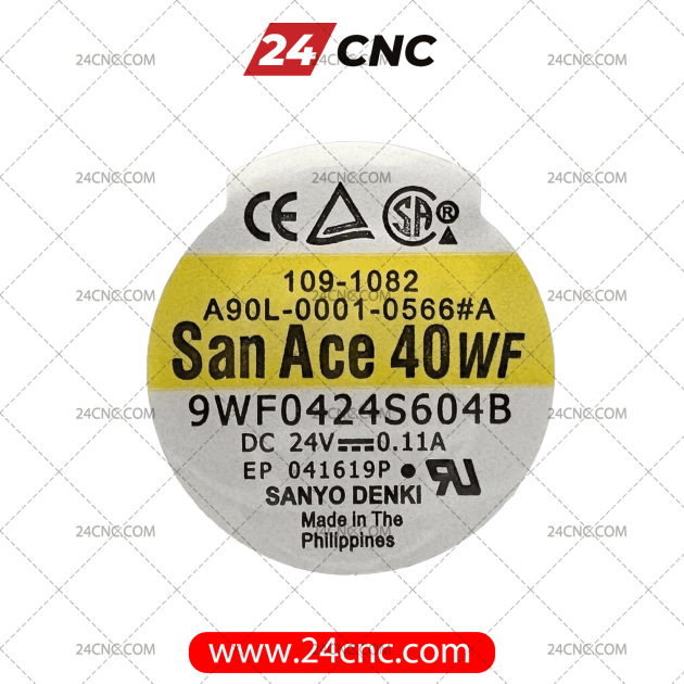Sanyo Denki Cooling Fan Model 9WF0424S604B