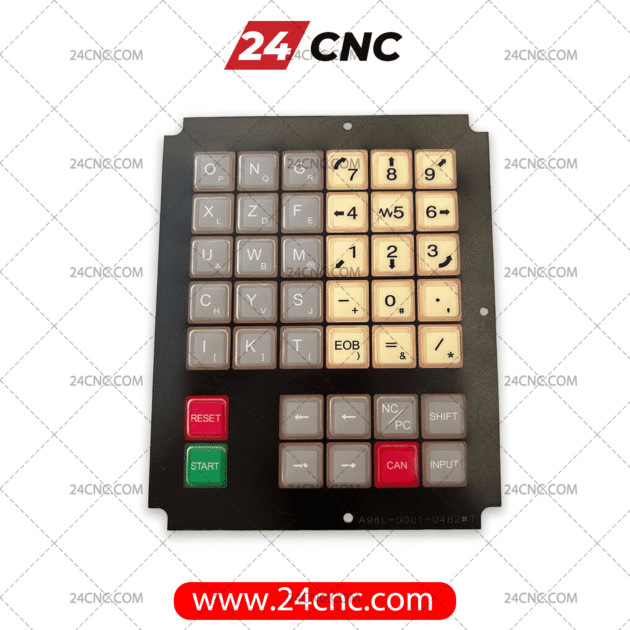 Original FANUC Keyboard Label Model A98L-0001-0482#TC