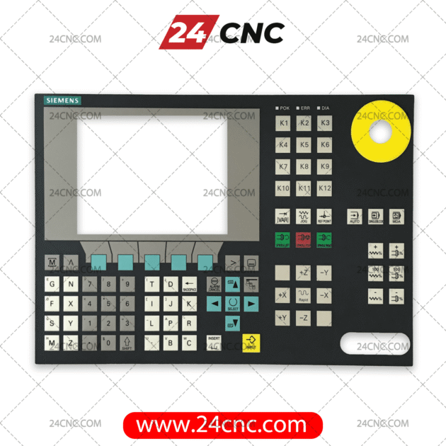 SIEMENS 802C Control Keyboard Label (New Series)