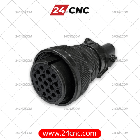 14-22S 19-pin Encoder Socket (Straight)