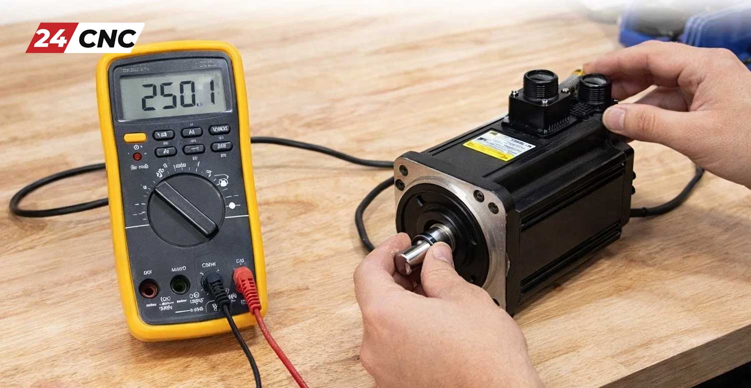 Test a Servo Motor and Encoder