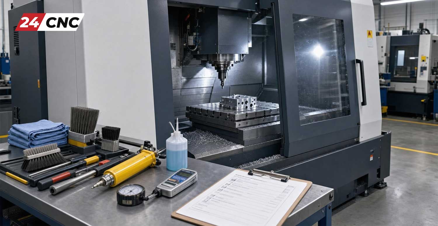 CNC Machine Maintenance Checklist