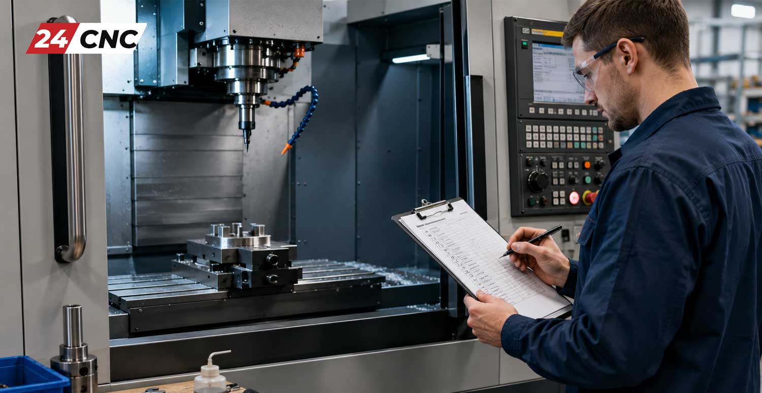 CNC Machine Maintenance Checklist: Daily, Weekly, and Monthly Tasks