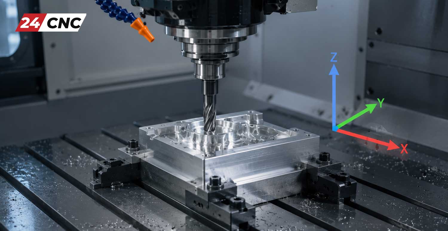 The Foundation of Subtractive Manufacturing: 3-Axis CNC Machining Explained