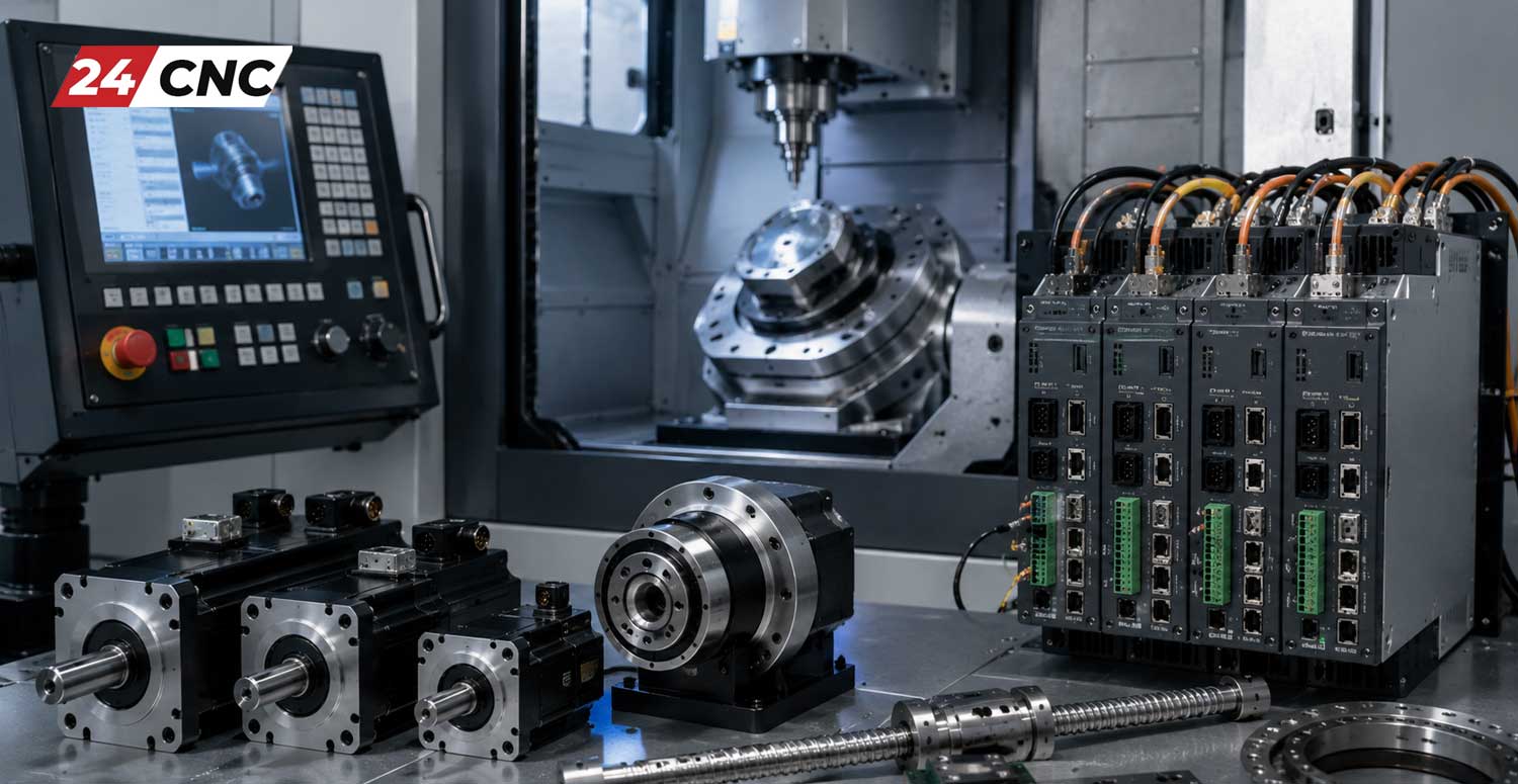 Crucial CNC Hardware Components for Multi-Axis Control