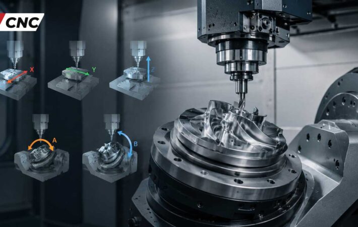 Understanding CNC Machine Axes: From 3-Axis to 5-Axis