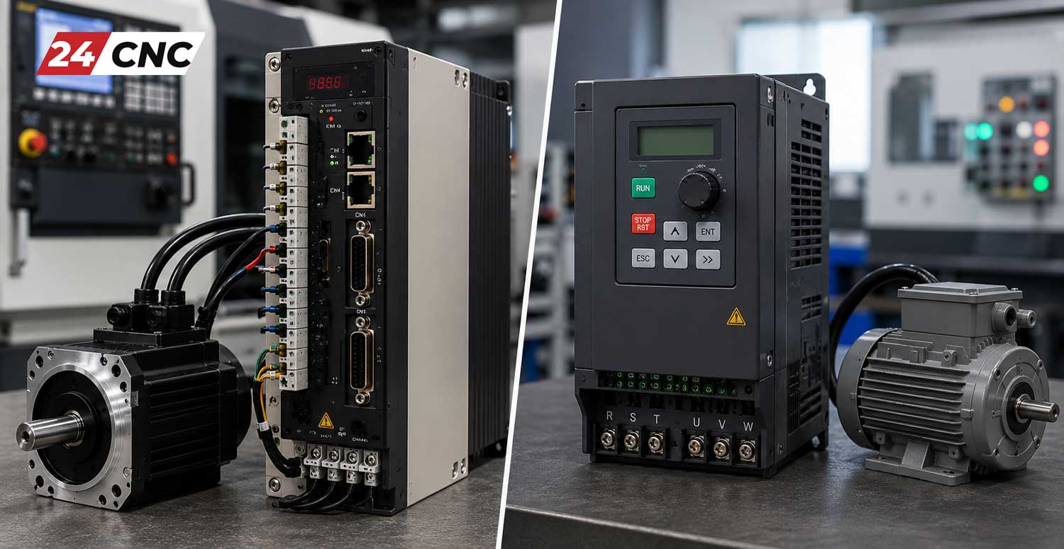Technical Comparison: Servo Drives vs. VFDs