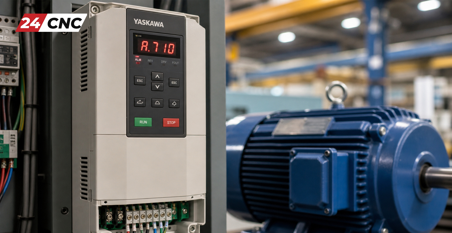 What is the Yaskawa A.710 Overcurrent Alarm?