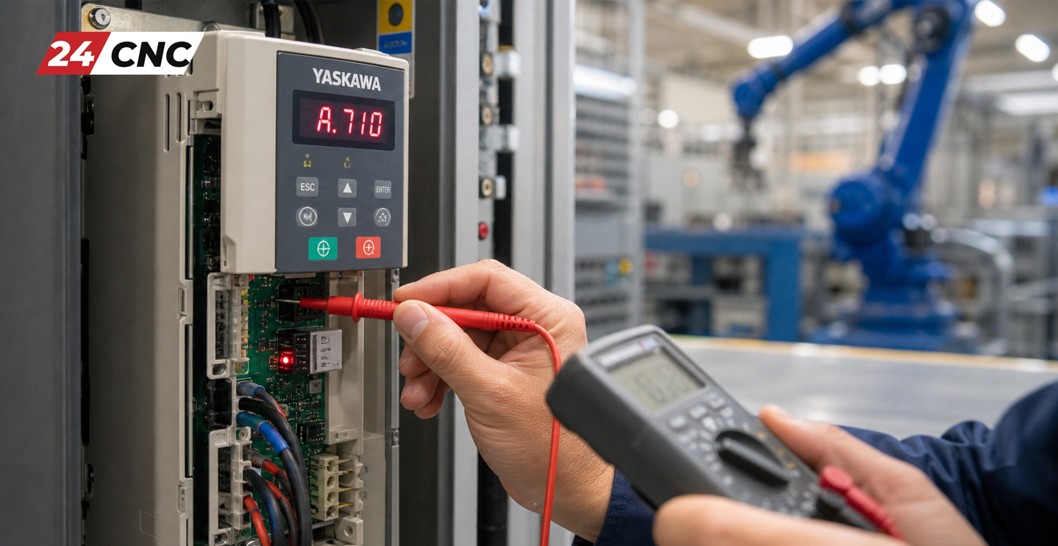 Fix Yaskawa A.710 Overcurrent Alarm: Step Guide