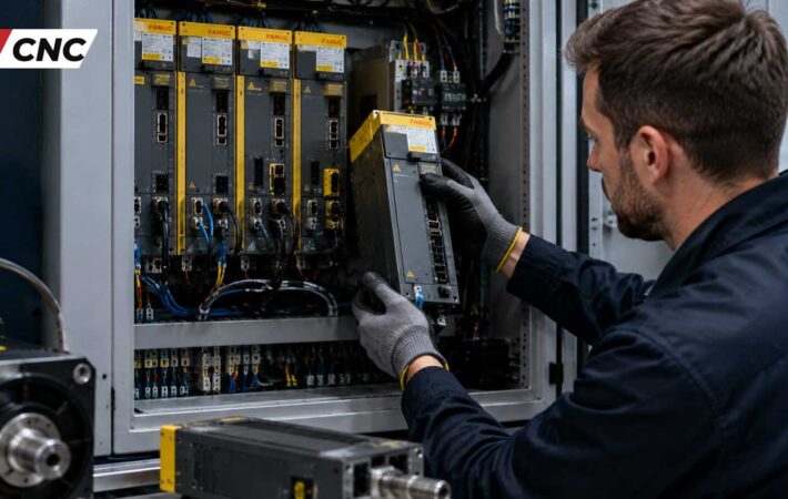 Guide to Replacing a Faulty Fanuc Servo Amplifier