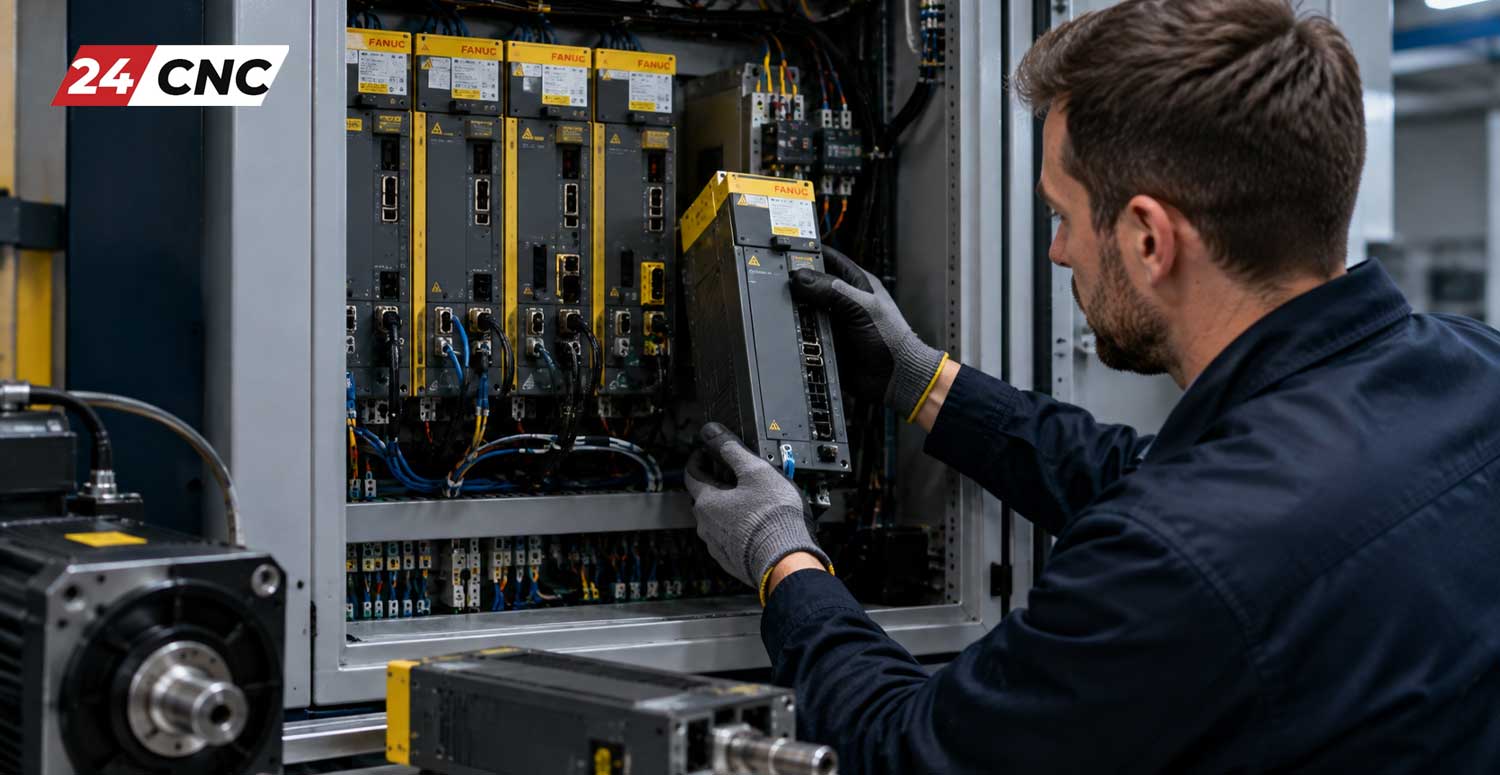 Guide to Replacing a Faulty Fanuc Servo Amplifier