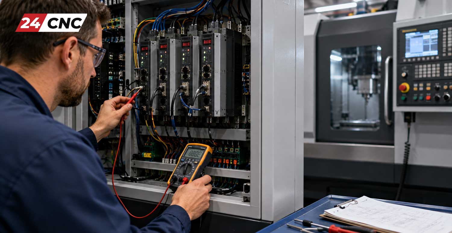 Step-by-Step Diagnostic Process for CNC Servo Drives