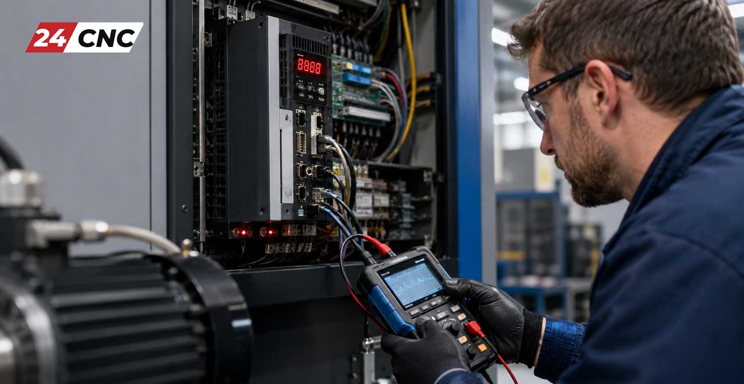How to Diagnose and Troubleshoot CNC Servo Amplifier Alarms