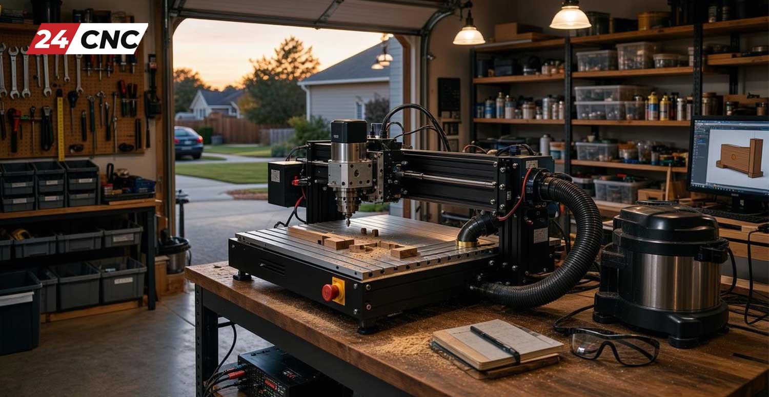 How to Start a Small CNC Business from Your Garage