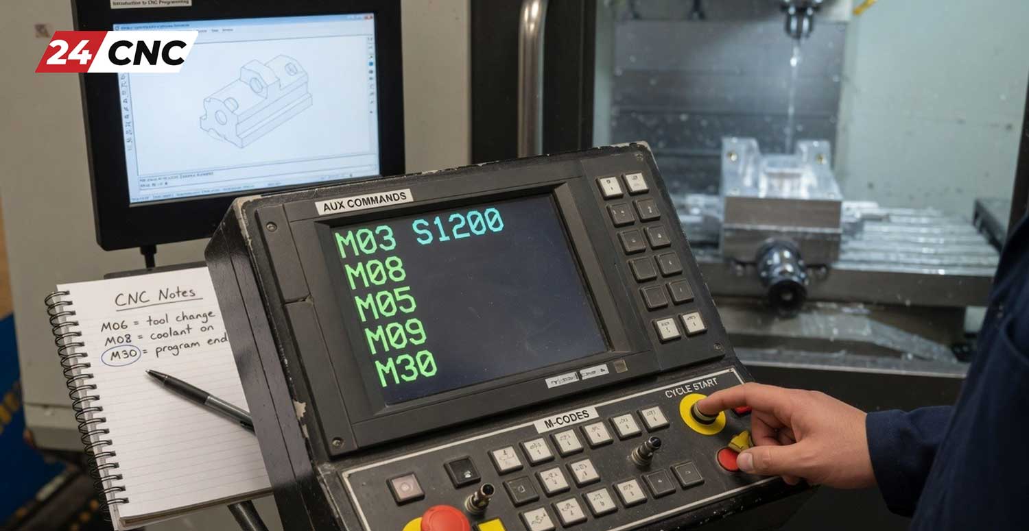 Taking Control with M-Codes and Auxiliary Commands