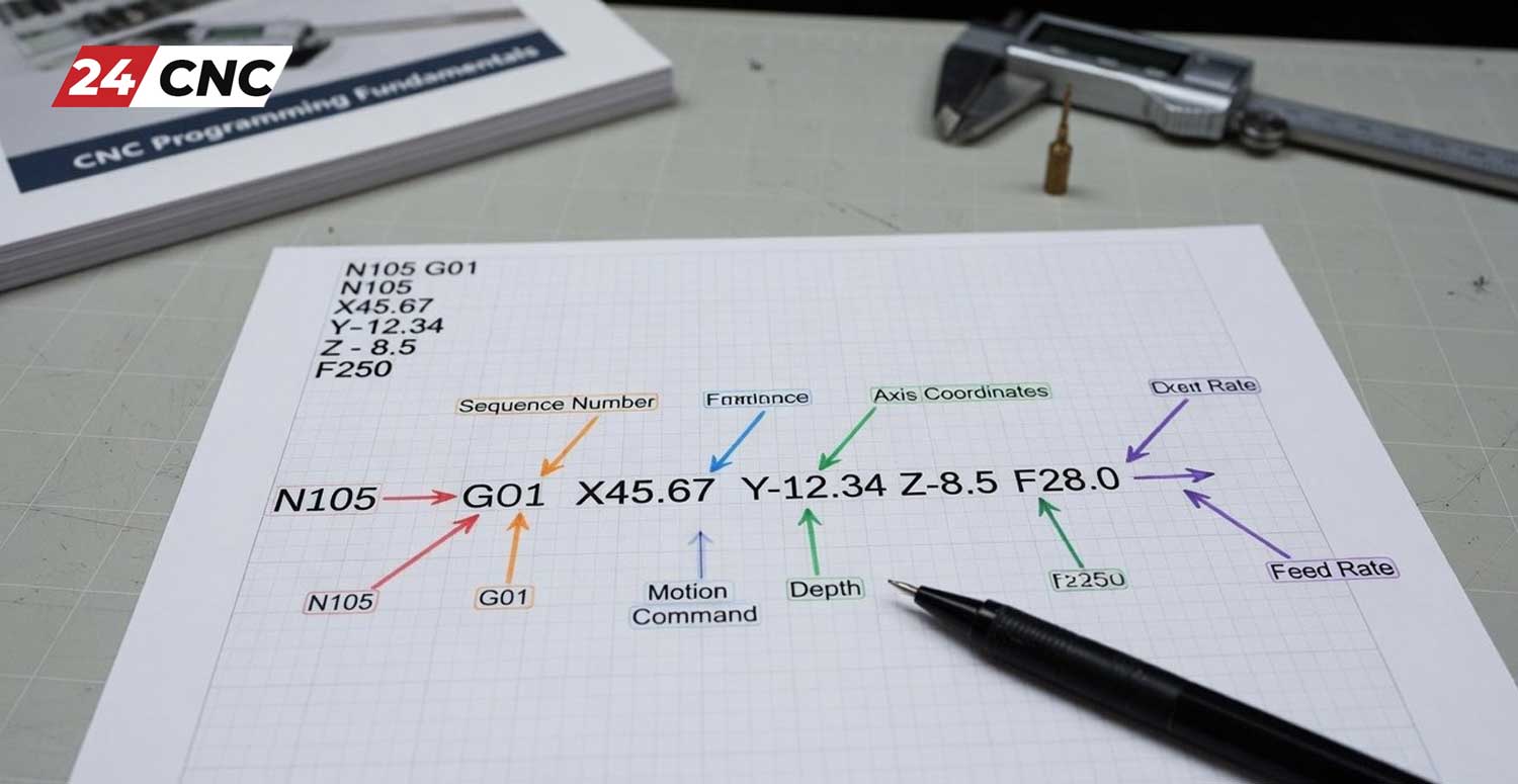 The Anatomy of a CNC Program Block