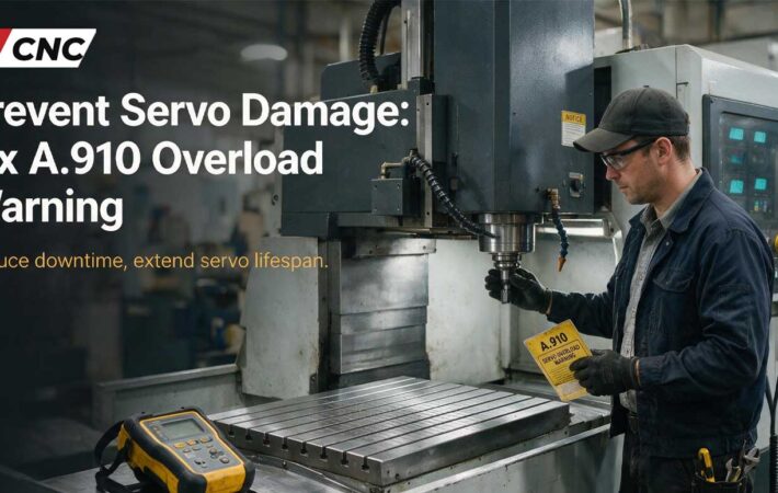 Prevent Servo Damage: Fix A.910 Overload Warning