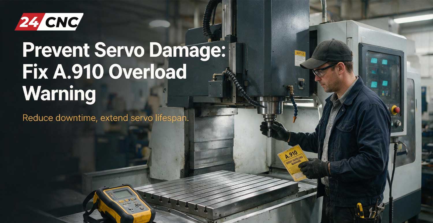 Prevent Servo Damage: Fix A.910 Overload Warning