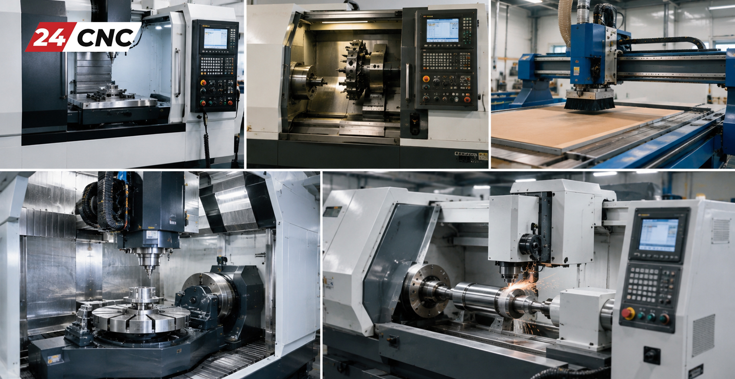 Common Types of CNC Machines