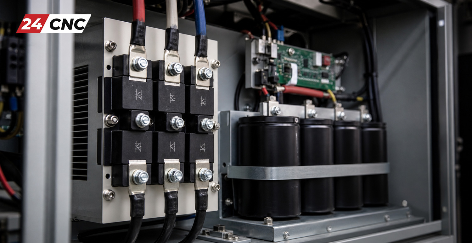 Introduction to CNC Power Sections: The Rectifier and DC Bus