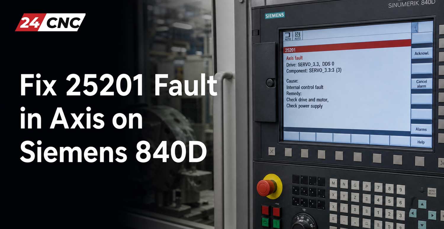 Fix 25201 Fault in Axis on Siemens 840D