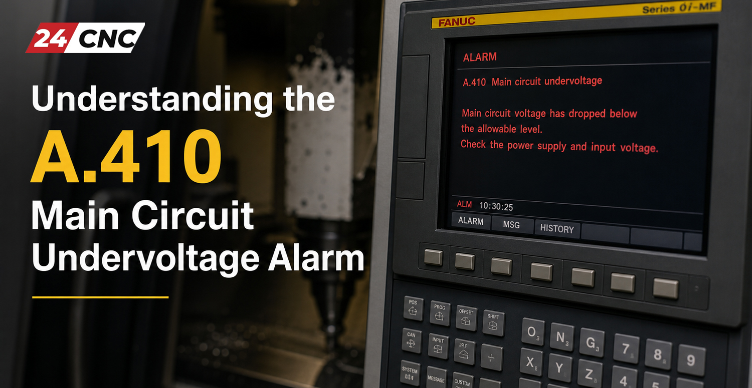 Understanding the A.410 Main Circuit Undervoltage Alarm