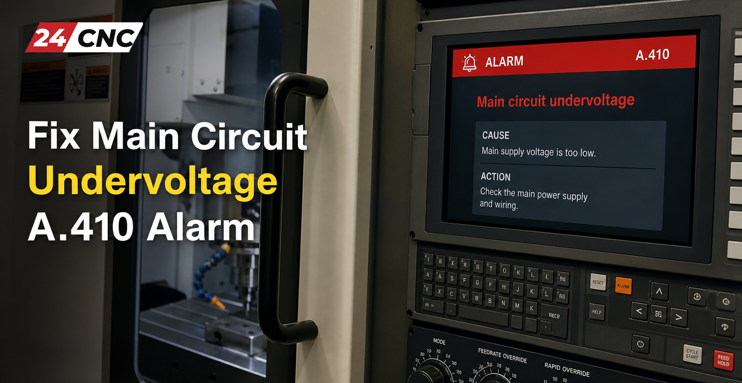 Fix Main Circuit Undervoltage A.410 Alarm