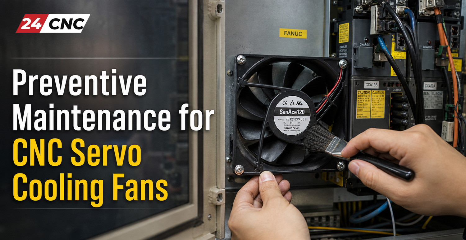 Preventive Maintenance for CNC Servo Cooling Fans