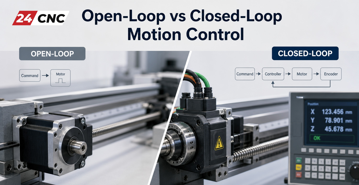 Open-Loop vs Closed-Loop Motion Control