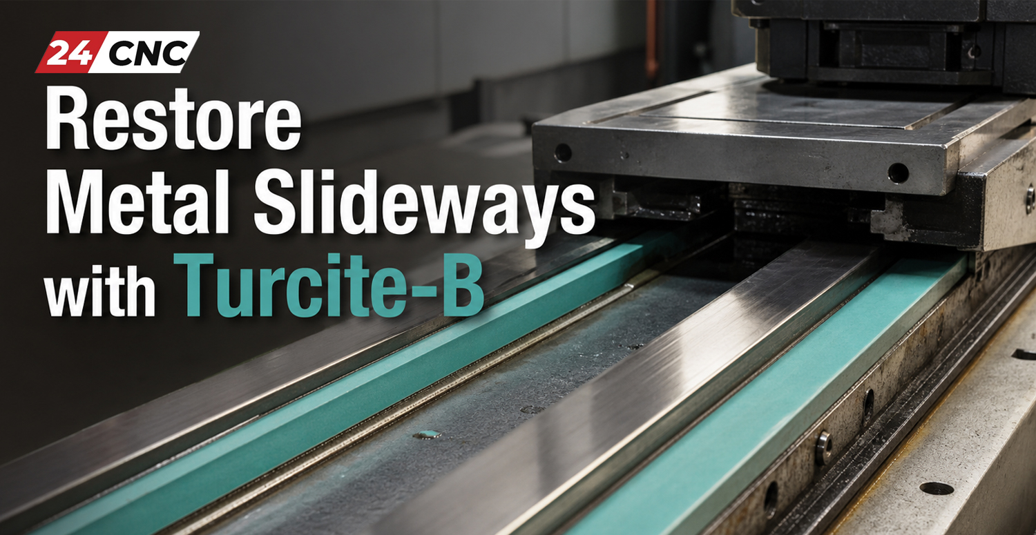 Restore Metal Slideways with Turcite-B
