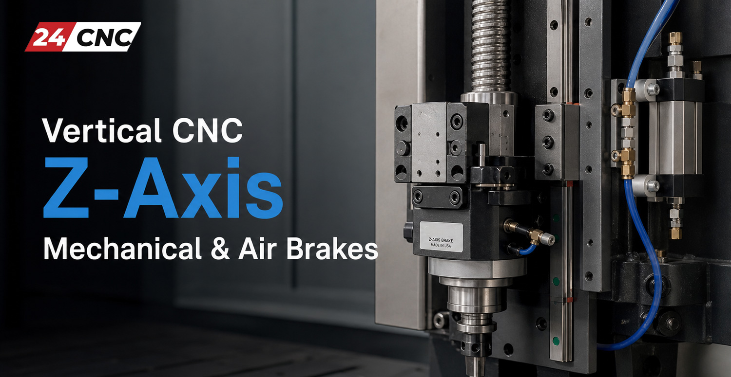 Vertical CNC Z-Axis Mechanical & Air Brakes